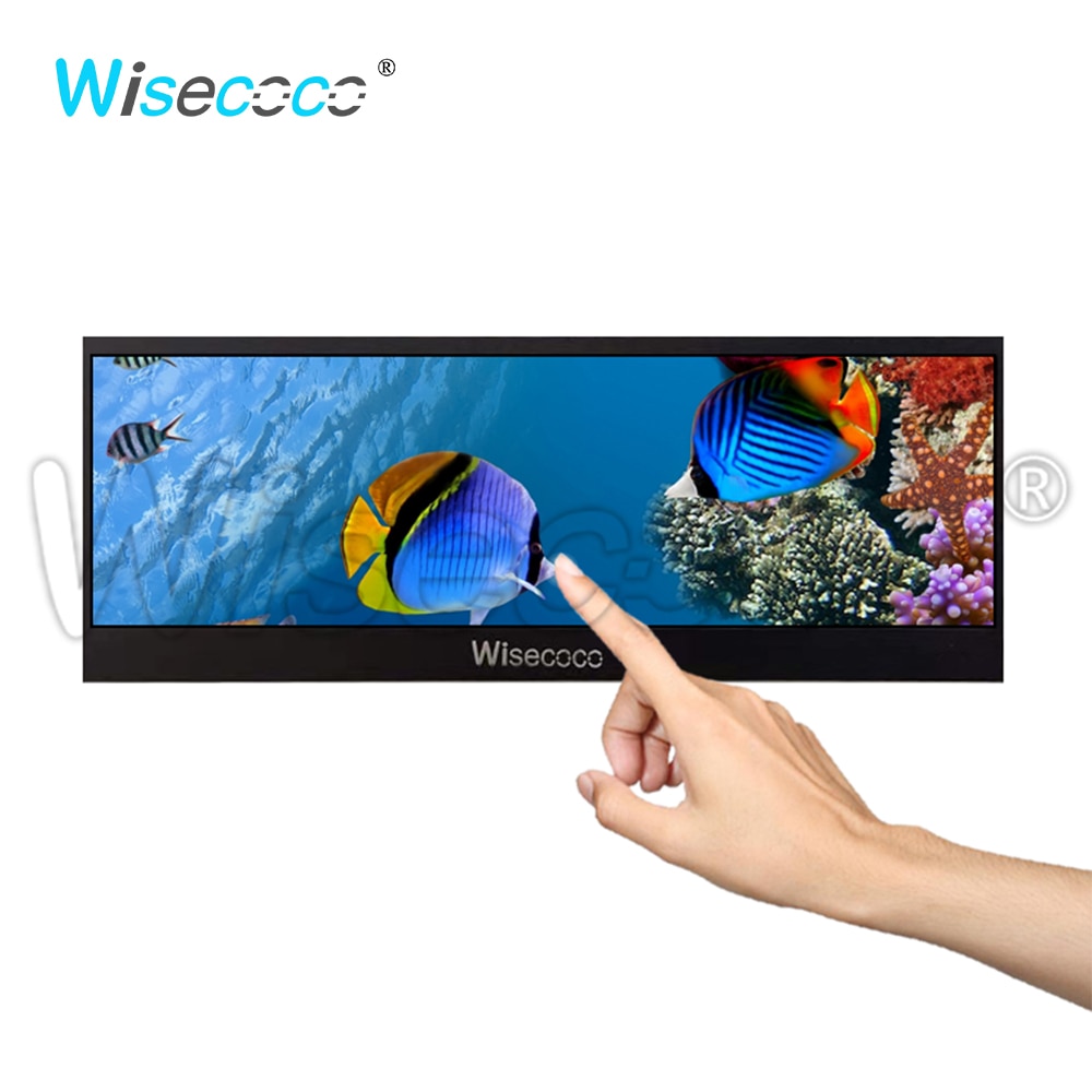 Wisecoco ޴  3840*1100 Ÿ C USB Ʈġ ..